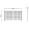 Mobile fence | 'Standard Pro' | Element without hooks and eyes